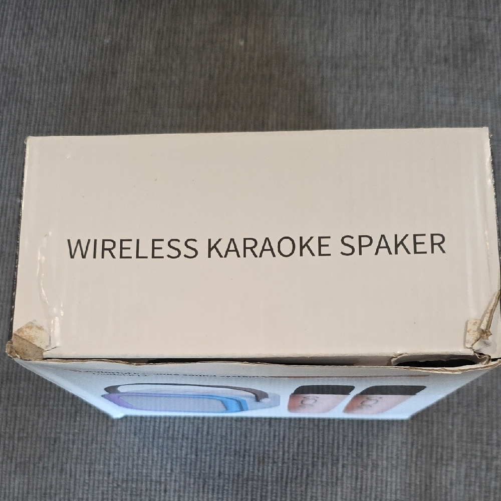 Colorful Karaoke Sound System Model K12 with Microphones - Picture 7 of 10